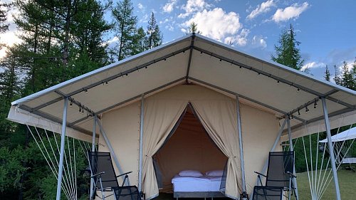 Отель Сайкол Глэмпинг Курай Республика Алтай - официальный сайт